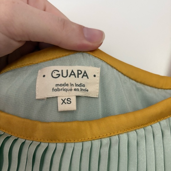 Anthropologie Guapa Pleated Midi Dress - Picture 6 of 15